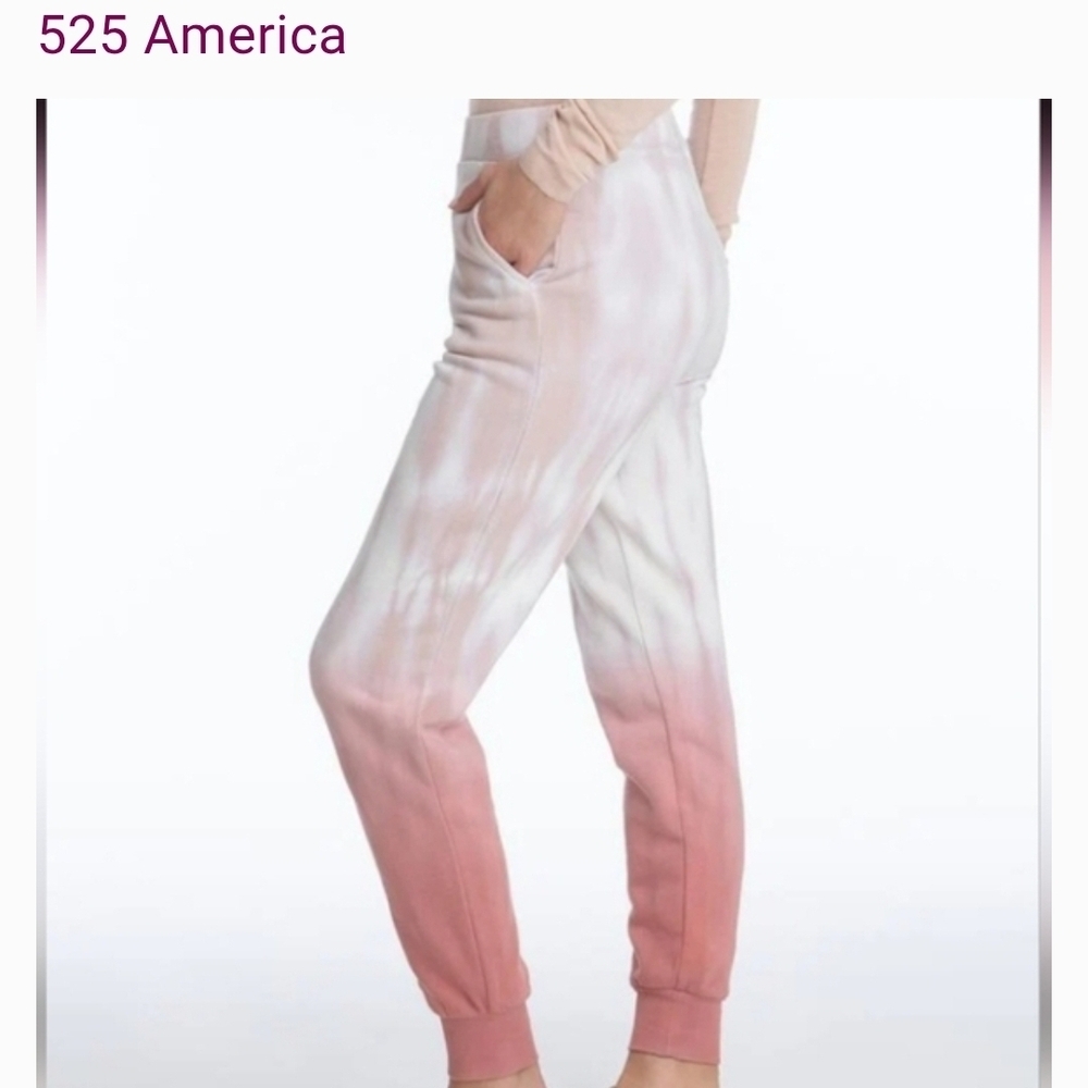 525 America Tie Dye Drip Dye   Women's Jogger Pants - Picture 8 of 9